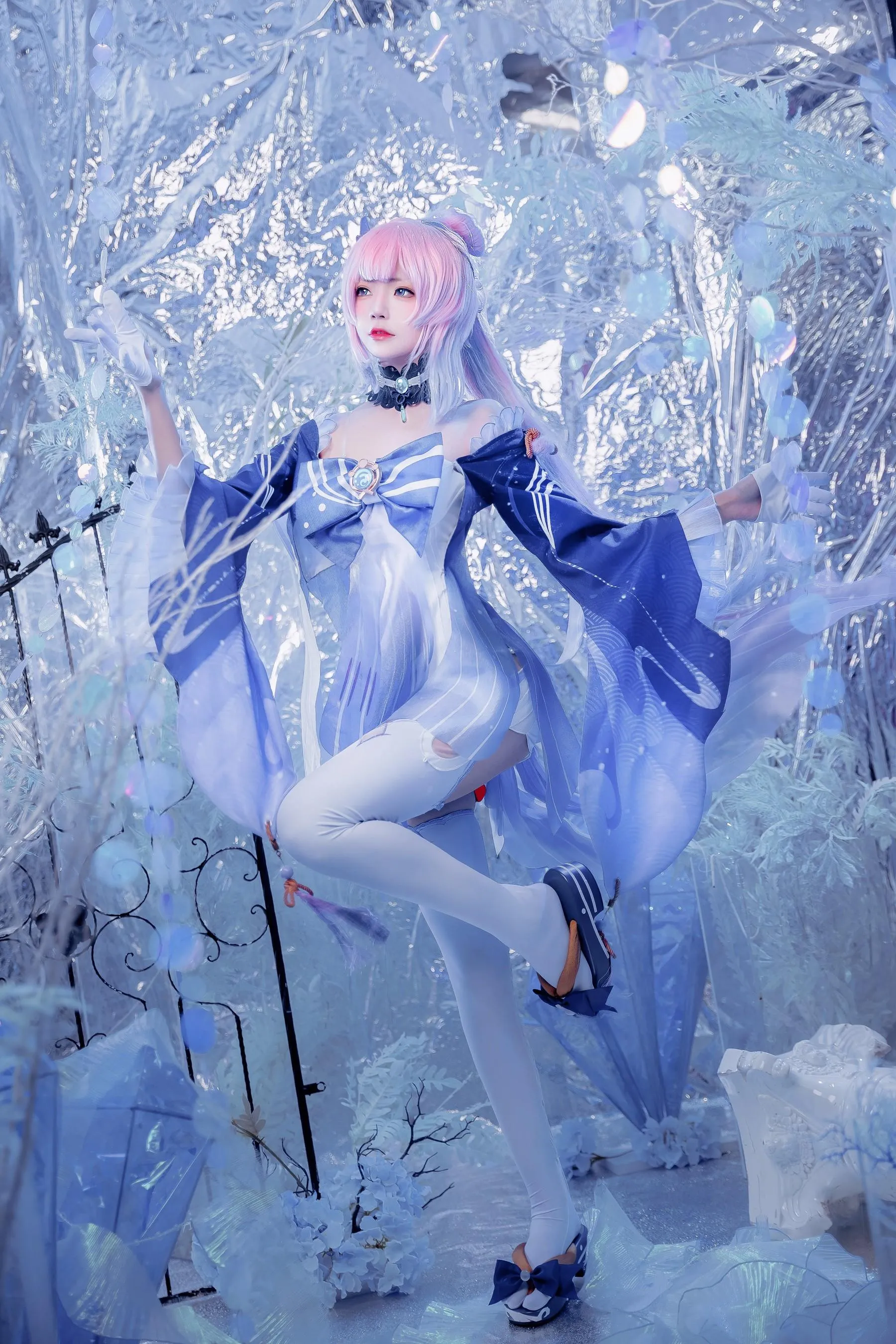 桜桃喵 –  NO.149 珊瑚宫心海 [30P]插图5